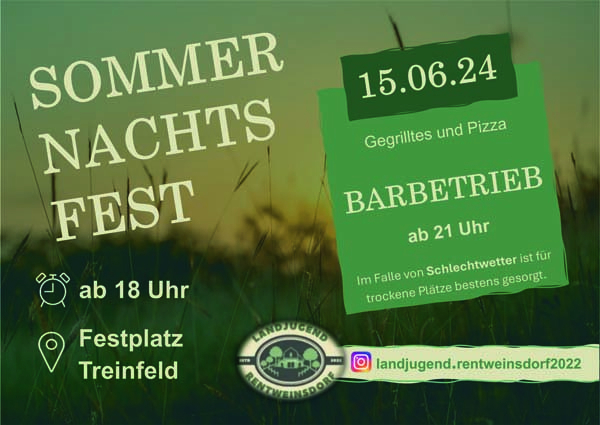 Sommernachtsfest in Treinfeld