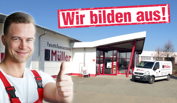 Parkett &amp; Raumausstattung M&uuml;ller sucht Auszubildende/n