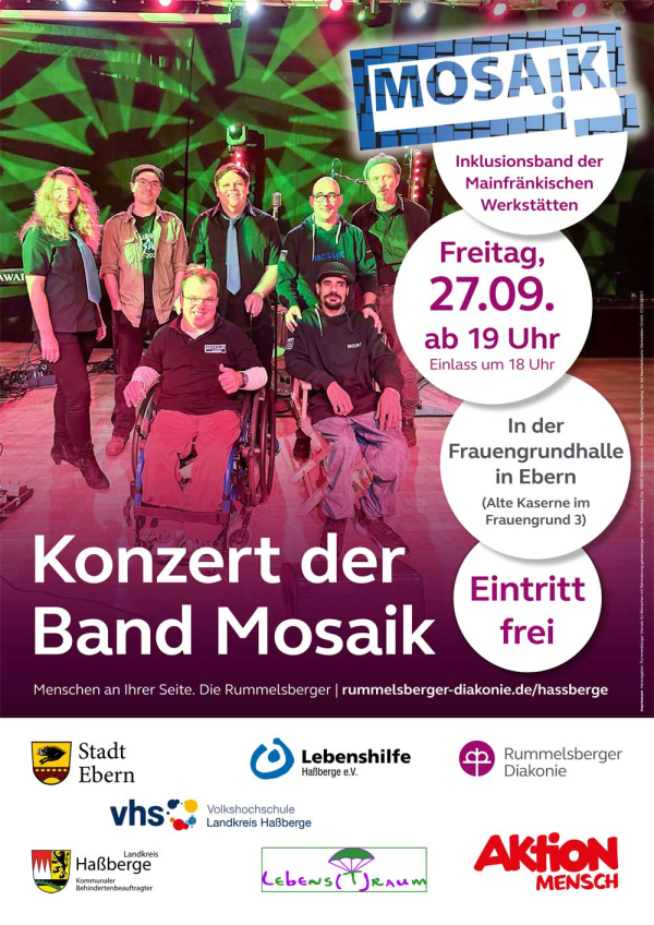 Konzert mit der Inklusionsband "Mosaik"