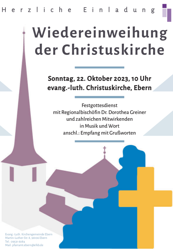 Wiedereinweihung der Christuskirche