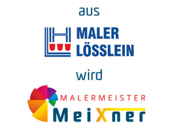 Aus Maler L&ouml;sslein - wird Malermeister Meixner