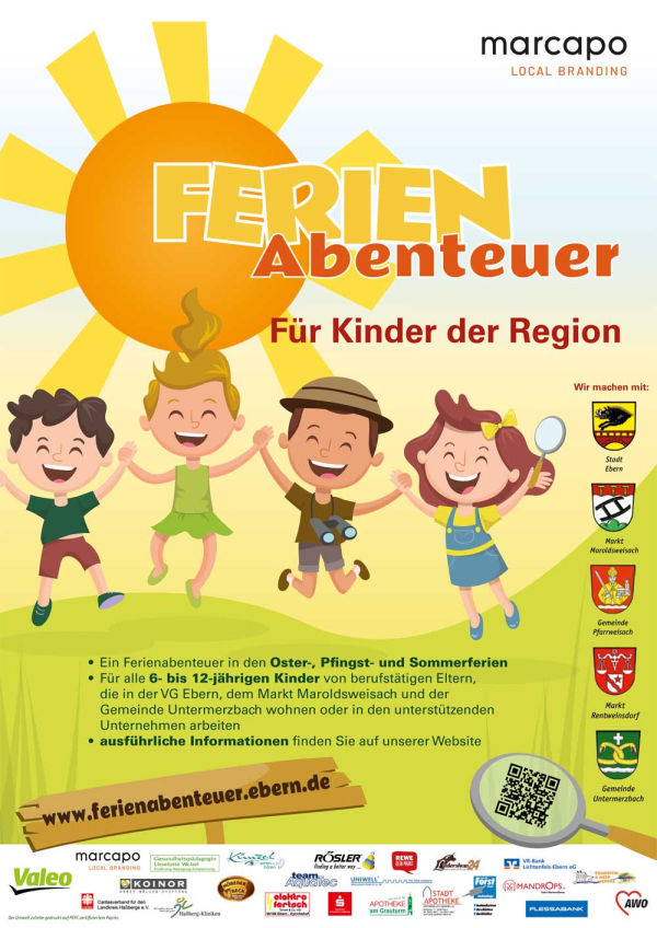 Anmeldung zum Eberner Ferienabenteuer startet am 01.02.2025