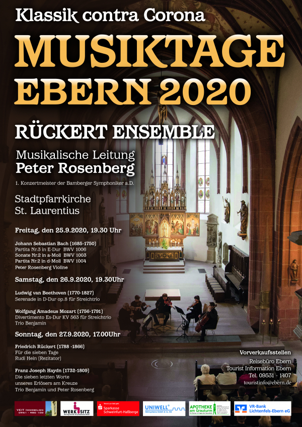 Musiktage Ebern 2020: Klassik contra Corona
