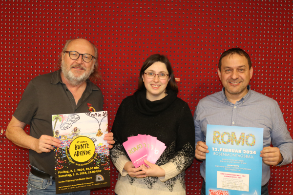 Karten f&uuml;r Bunte Abende und Rosenmontagsball im Vorverkauf