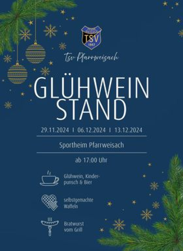 Gl&uuml;hweinstand in Pfarrweisach