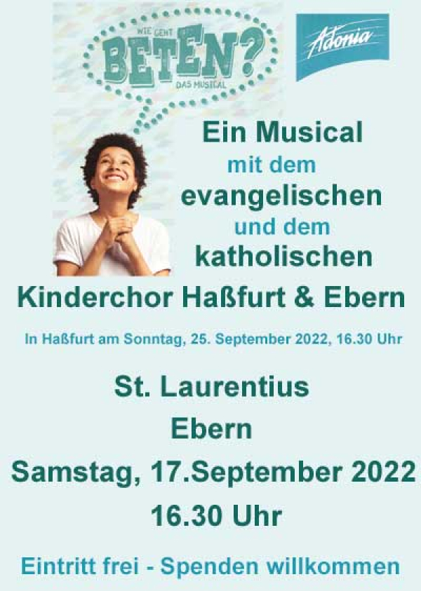Kindermusical "Wie geht Beten?"