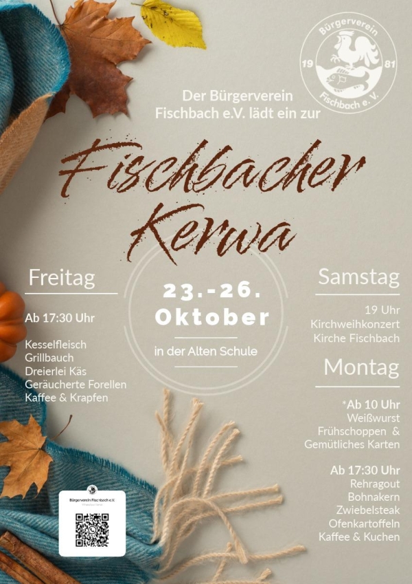 Fischbach feiert Kerwa