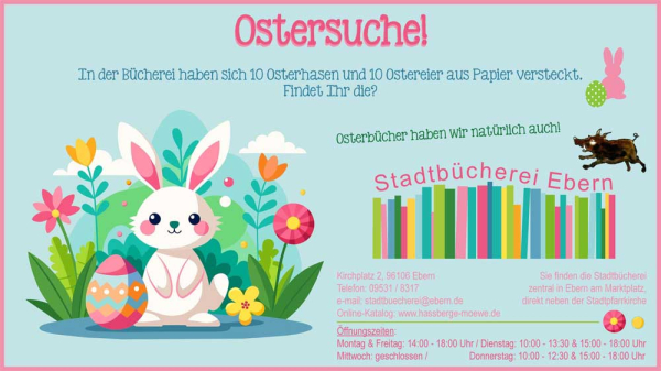 Ostern in der Eberner Stadtb&uuml;cherei