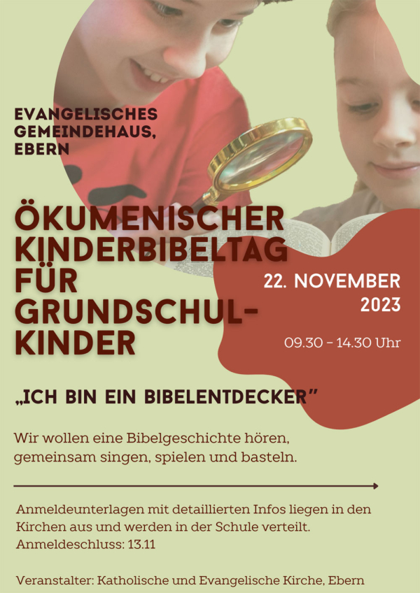 &ouml;kumenischer Kinderbibeltag