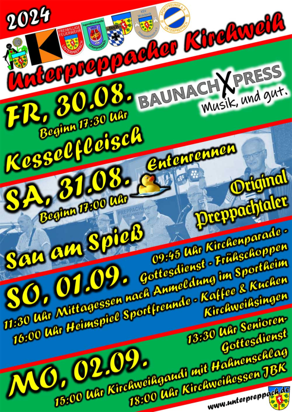 Unterpreppach feiert Kirchweih