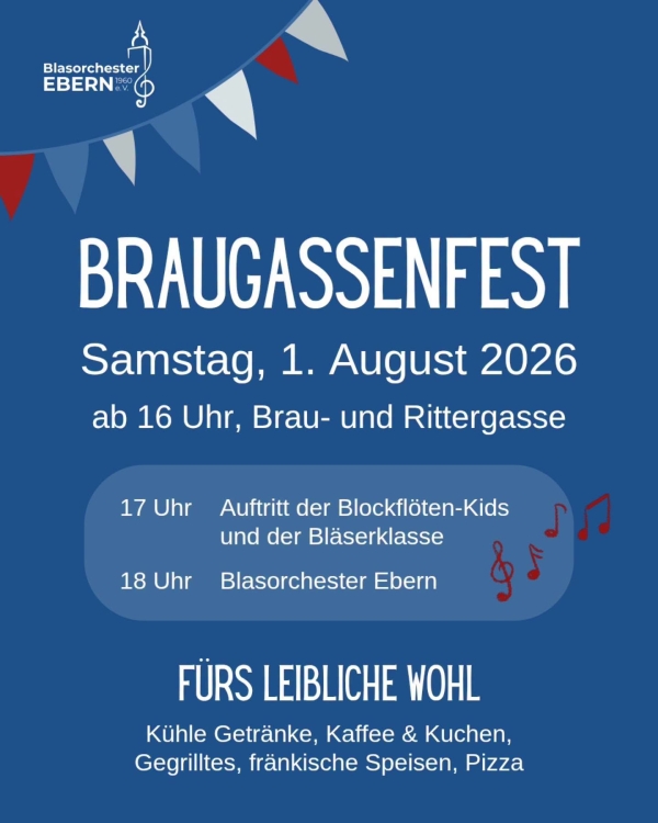 Braugassenfest 01. August 2026