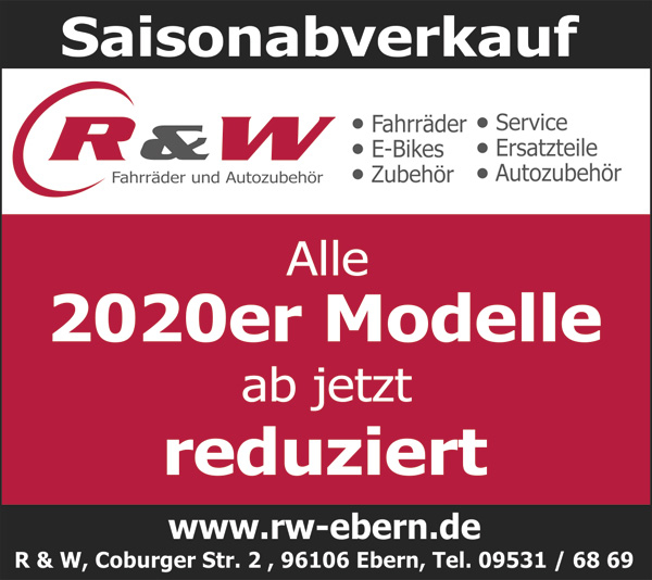 Saisonabverkauf bei R&amp;W Ebern