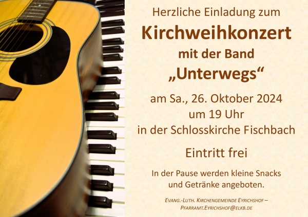 Kirchweihkonzert in Fischbach