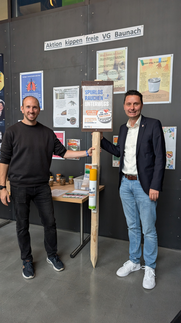 Baunach und Reckendorf sch&ouml;ner ohne Zigarettenkippen