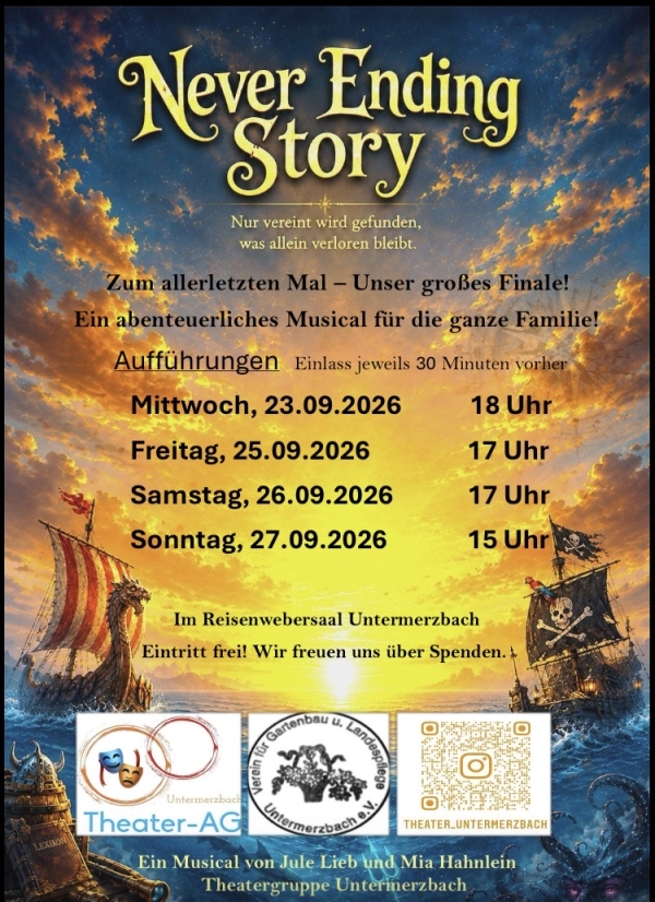 Musical f&uuml;r die ganze Familie in Untermerzbach