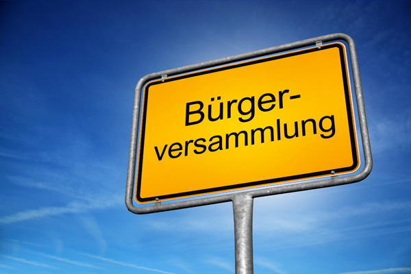 B&uuml;rgerversammlungen 2020