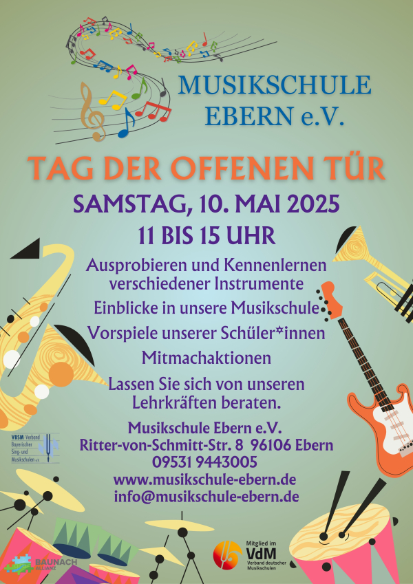Tag der offenen T&uuml;r in der Musikschule Ebern