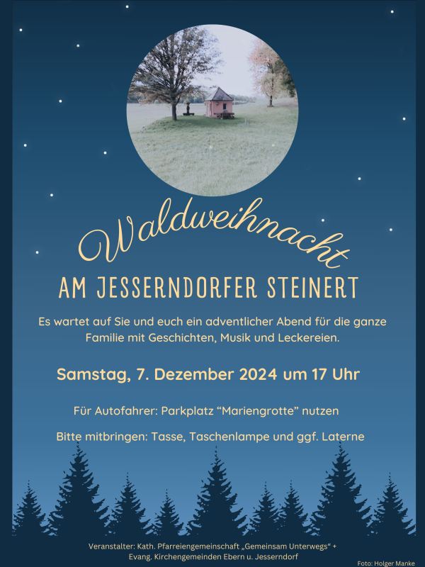 Waldweihnacht am Jesserndorfer Steinert