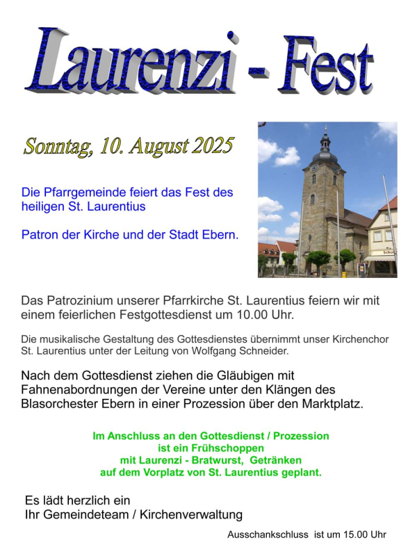 Laurenzi Fest in Ebern