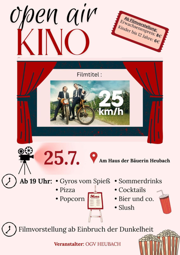 Open Air Kino in Heubach