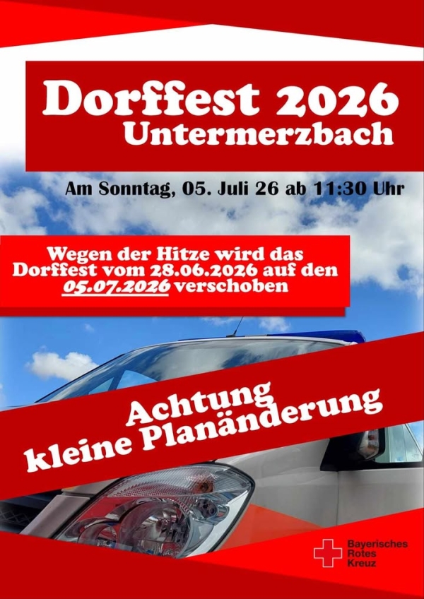 Dorffest der BRK Bereitschaft Untermerzbach