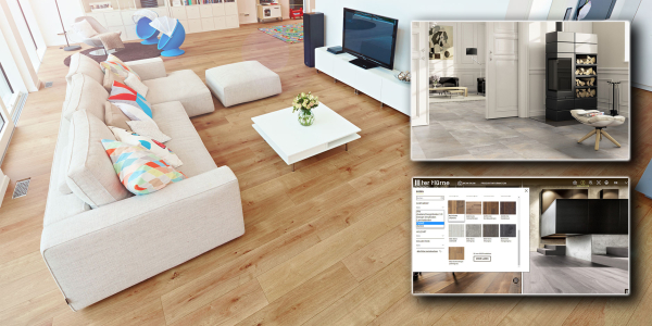 Nat&uuml;rlich und &ouml;kologischer Boden von Fliesen Schwarze