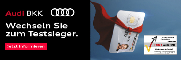 Neuer Zusatzbeitrag: Audi BKK bleibt eine der g&uuml;nstigsten Kassen